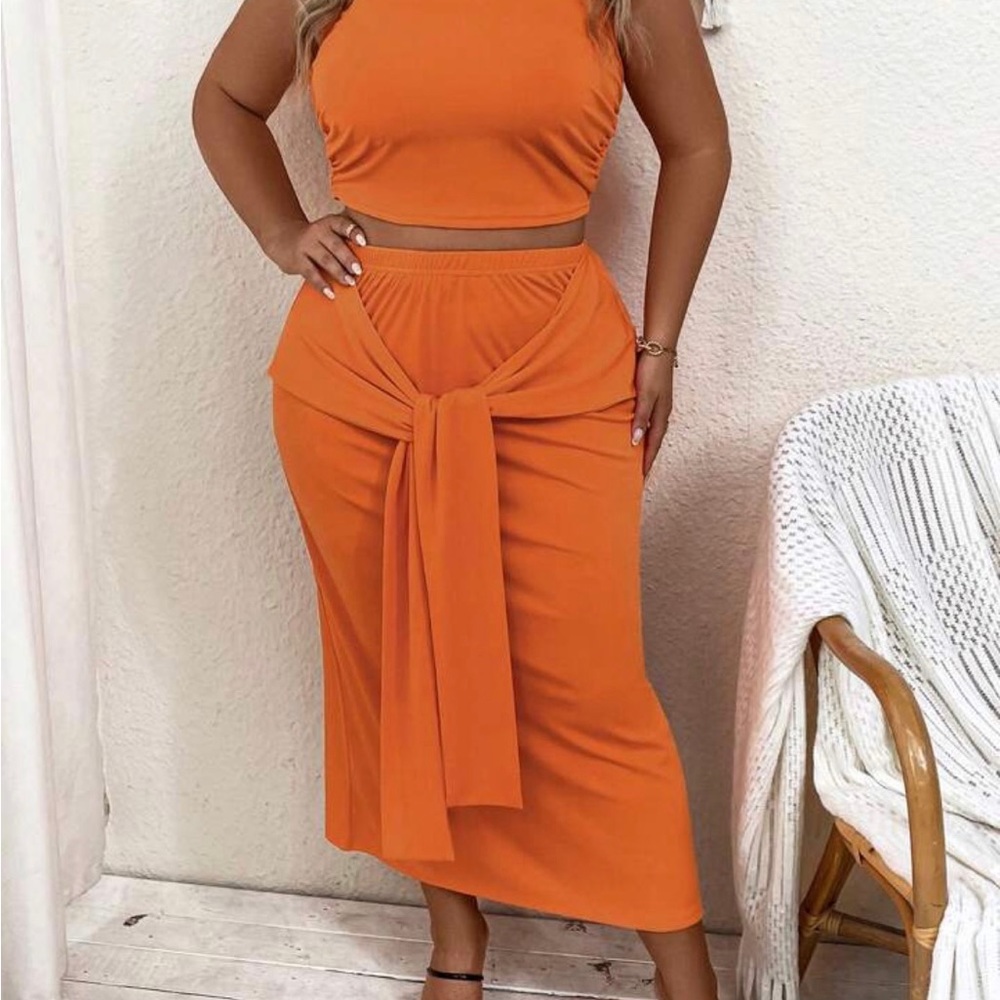 2 piece skirt set